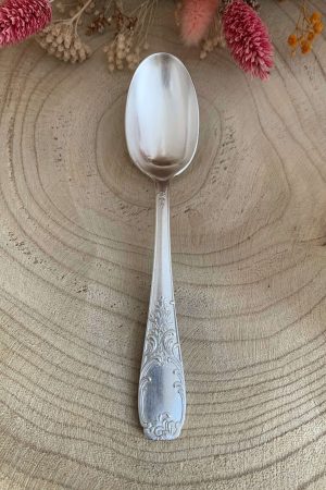 Cuillère à dessert personnalisée – Rose