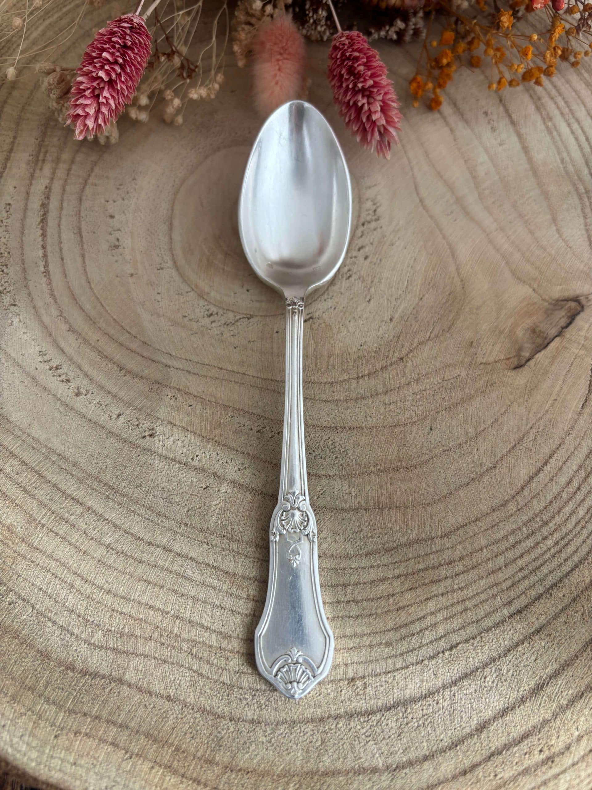 Cuillère à dessert personnalisée - Romance